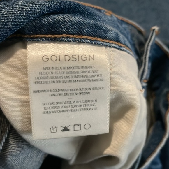 GOLDSIGN
The Edgar pleated high-rise wide-leg jeans - Picture 13 of 14